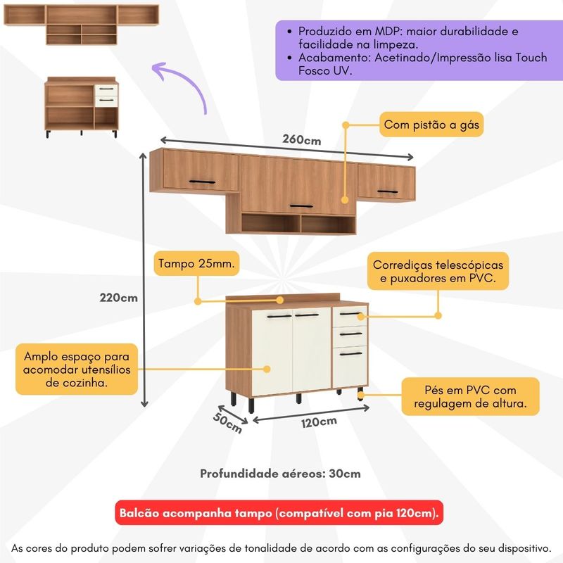 armario-de-cozinha-compacta-modulada-4-pecas-com-balcao-havana-multimoveis-cr20327-rovere-champanhe