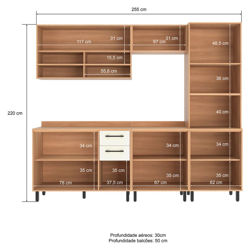 cozinha-completa-modulada-5-pecas-com-torre-quente-havana-multimoveis-cr20333-rovere-champanhe