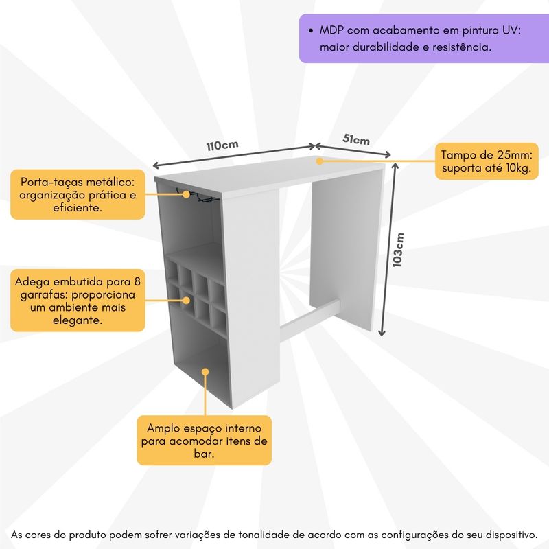 bancada-para-cozinha-110cm-com-adega-e-porta-tacas-multimoveis-cr20342-branco