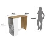 bancada-para-cozinha-110cm-com-adega-e-porta-tacas-multimoveis-cr20342-branco-amendoa