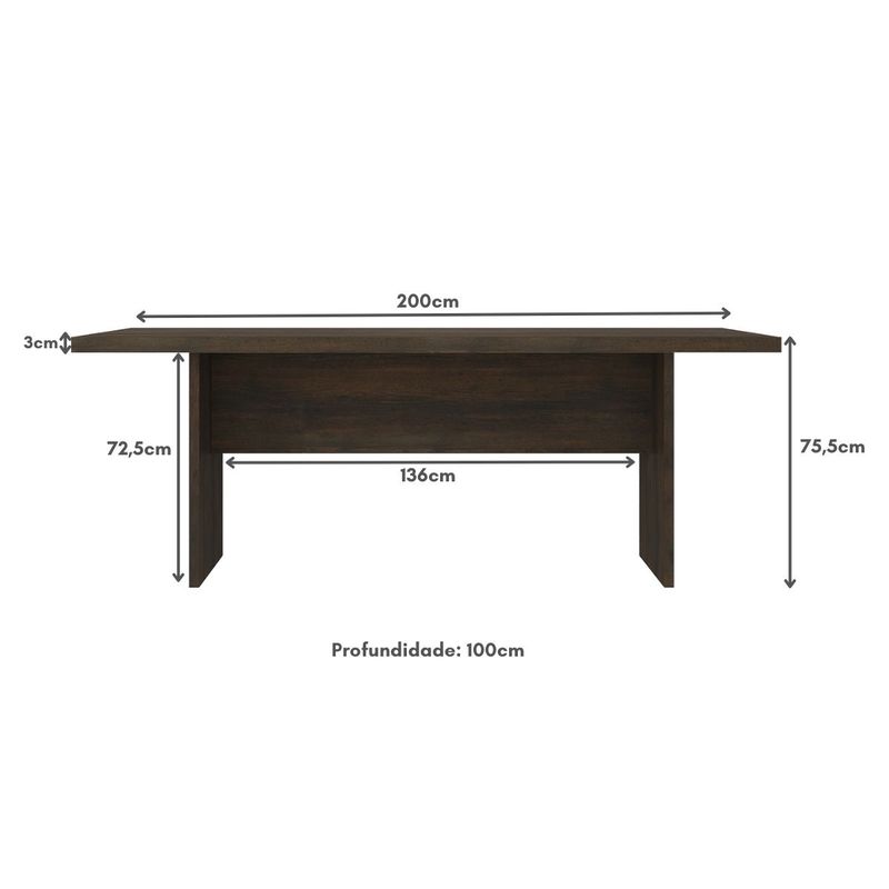 mesa-de-escritorio-200cm-para-reuniao-com-tampo-30mm-multimoveis-cr25281-rustico