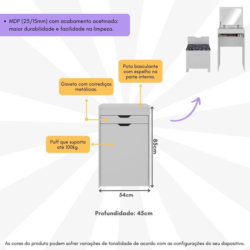 penteadeira-54cm-com-espelho-1-gaveta-1-porta-basculante-e-puff-multimoveis-cr35251-branco-preto