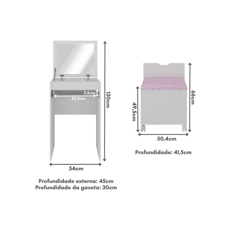 penteadeira-54cm-com-espelho-1-gaveta-1-porta-basculante-e-puff-multimoveis-cr35251-branco-rosa