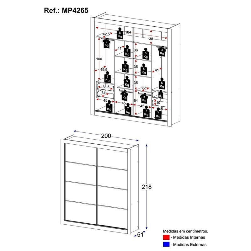 guarda-roupas-casal-2-portas-de-correr-4-gavetas-alasca-multimoveis-mp4265-madeirado-branco