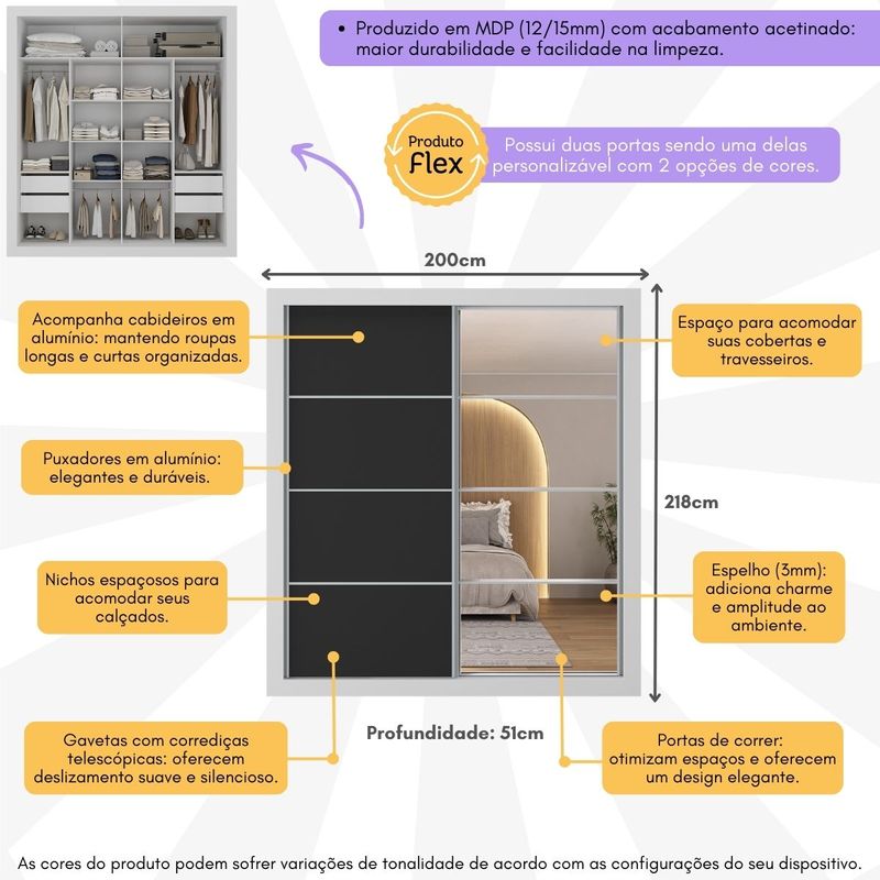 guarda-roupas-casal-com-espelho-2-portas-de-correr-4-gavetas-alasca-multimoveis-mp4266-preto