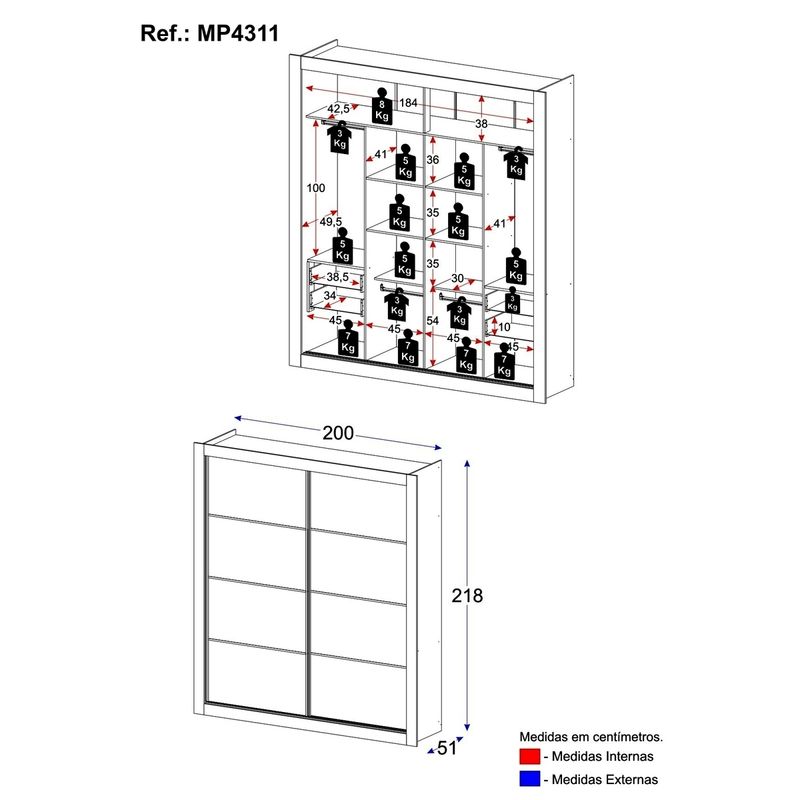 guarda-roupas-casal-2-portas-de-correr-4-gavetas-alasca-multimoveis-mp4311-lacca-fume