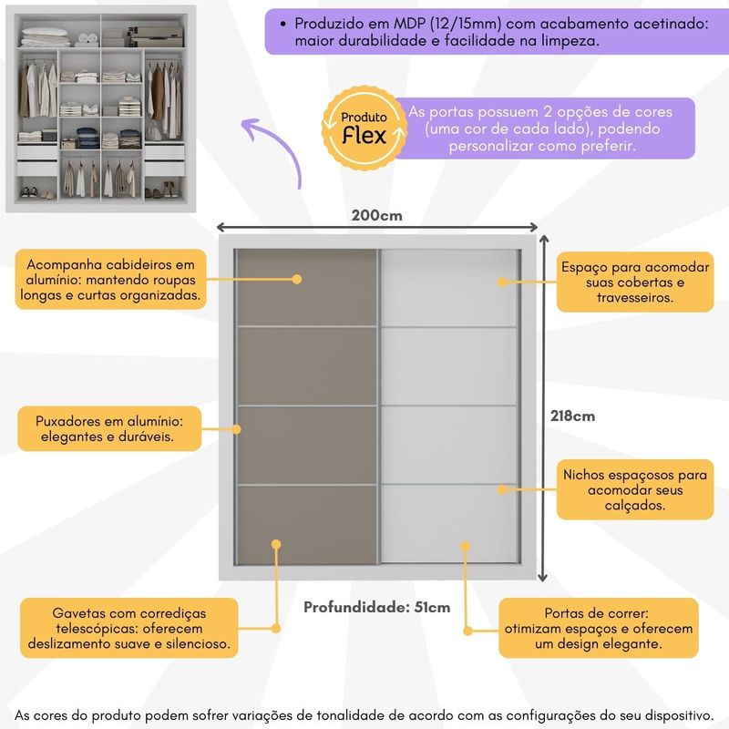 guarda-roupas-casal-2-portas-de-correr-4-gavetas-alasca-multimoveis-mp4311-branco-lacca-fume