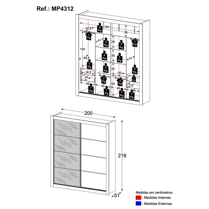 guarda-roupas-casal-com-espelho-2-portas-de-correr-4-gavetas-alasca-multimoveis-mp4312-lacca-fume