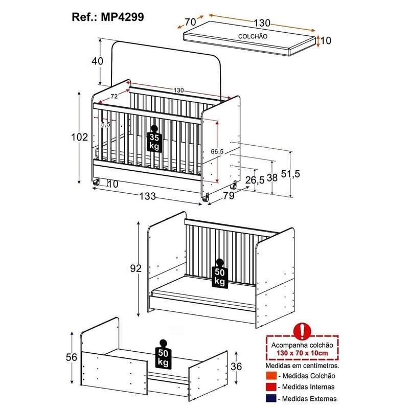 berco-americano-3-em-1-com-colchao-incluso-chantilly-multimoveis-mp4299-branco