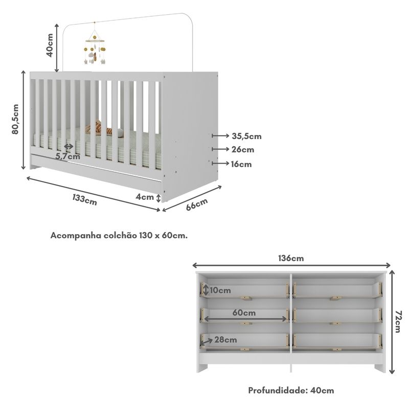 berco-3-em-1-com-colchao-incluso-e-comoda-doce-de-leite-multimoveis-mp4298-branco