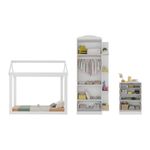 quarto-infantil-com-cama-montessoriana-joao-e-maria-multimoveis-mx4265-branco