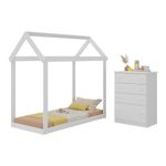 quarto-infantil-com-cama-montessoriana-e-comoda-flex-joao-e-maria-multimoveis-mx4273-branco