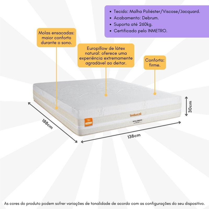 colchao-casal-new-london-138x188cm-molas-ensacadas-inducol-cr444c-branco-bege