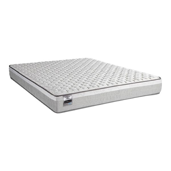 Colchão Hanover King 193x203cm - Molas Ensacadas, Softgel, Inducol CR447E Branco/Cinza