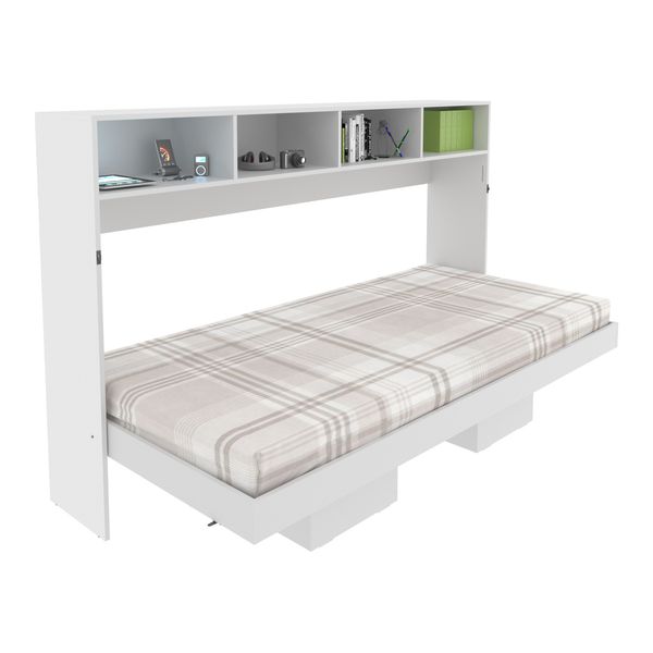 Cama Articulada Solteiro para Colchão 88 x 188 cm Multimóveis CR35066 Branca