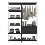 guarda-roupas-closet-modulado-135cm-2-pecas-com-2-gavetas-e-cabideiro-multimoveis-mp4320-preto