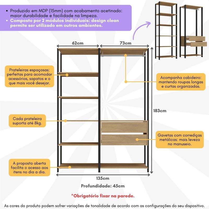 guarda-roupas-closet-modulado-2-pecas-com-2-gavetas-e-cabideiro-multimoveis-mp4320-preto-madeirado