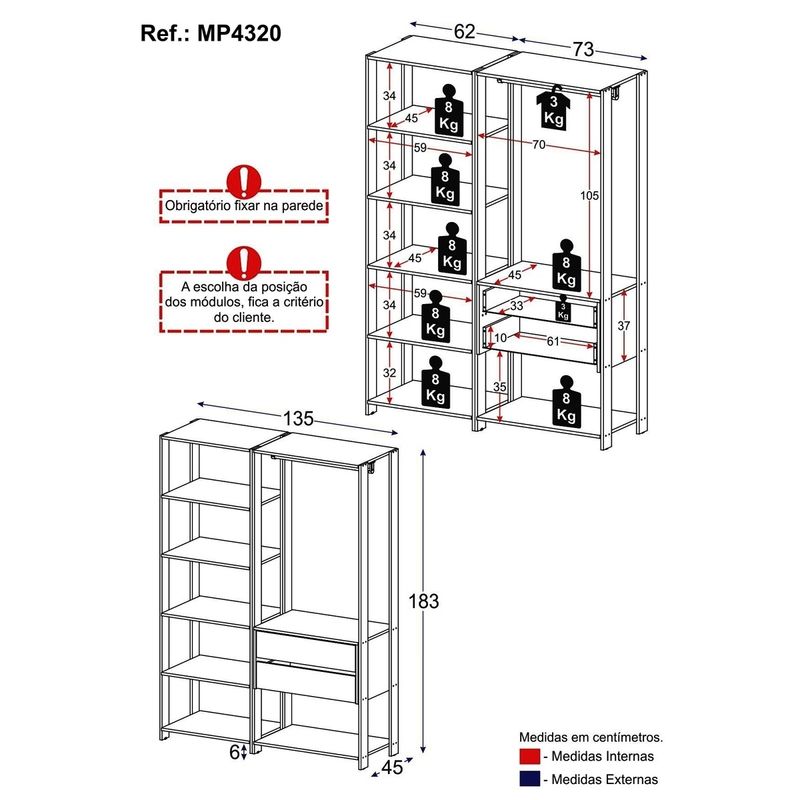 guarda-roupas-closet-modulado-2-pecas-com-2-gavetas-e-cabideiro-multimoveis-mp4320-preto-madeirado