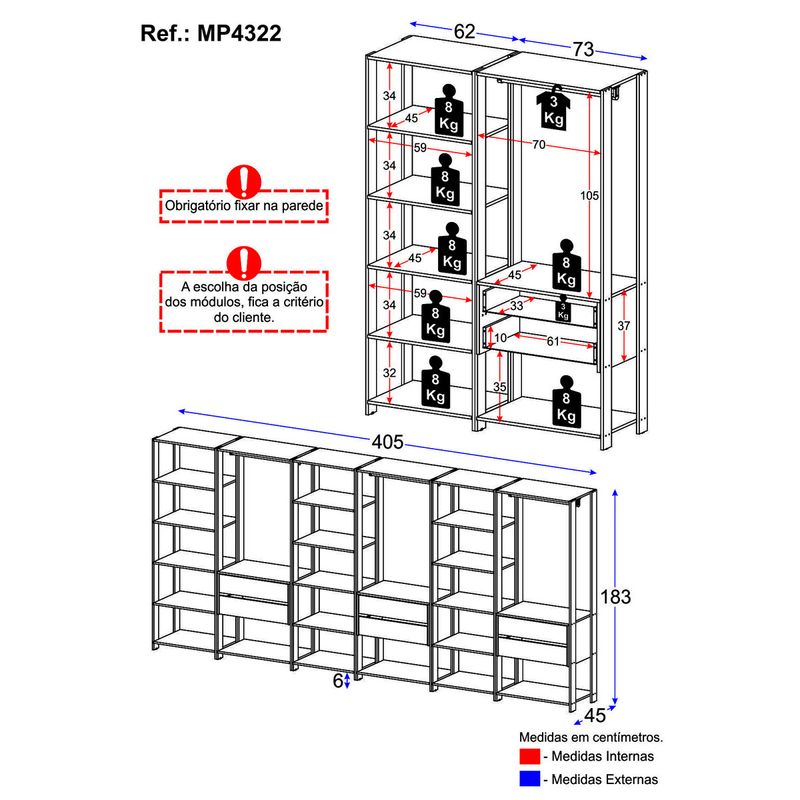 guarda-roupas-closet-modulado-405cm-6-pecas-com-6-gavetas-e-cabideiros-multimoveis-mp4322-preto