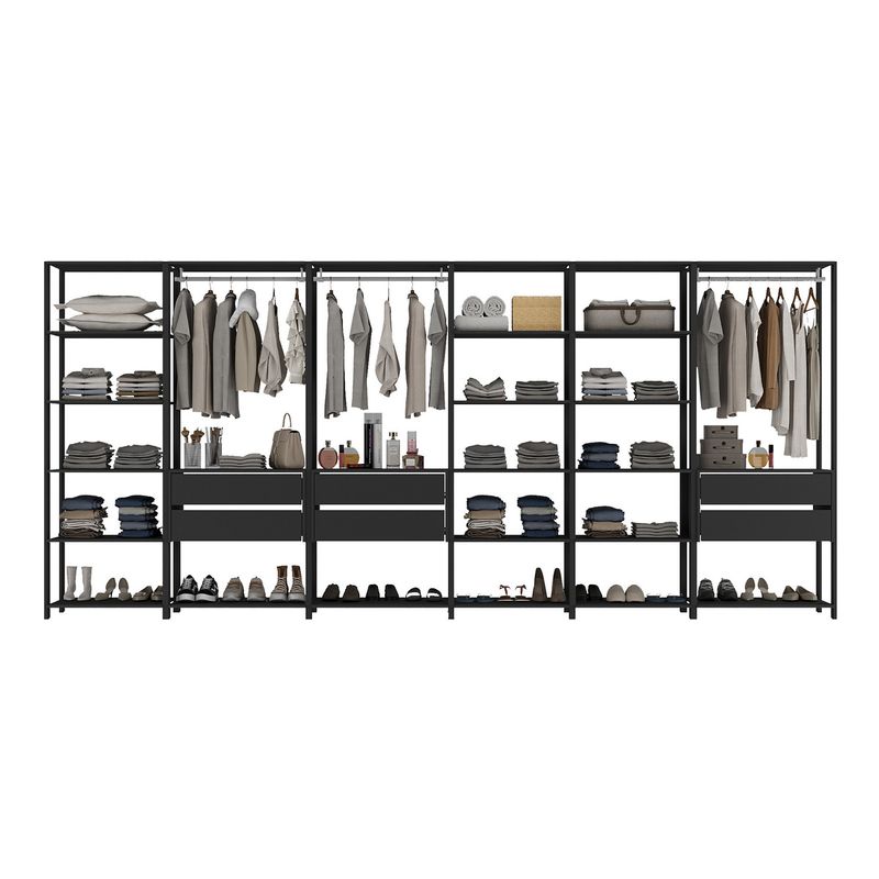 guarda-roupas-closet-modulado-405cm-6-pecas-com-6-gavetas-e-cabideiros-multimoveis-mp4322-preto