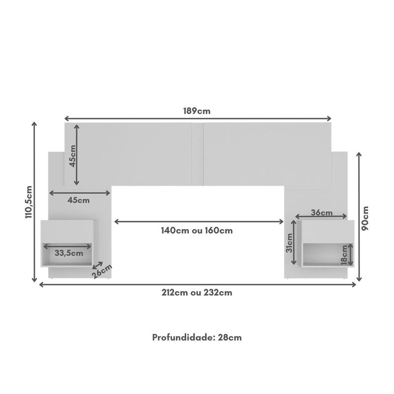 cabeceira-casal-queen-com-2-mesas-de-cabeceira-232cm-multimoveis-mp4317-branco