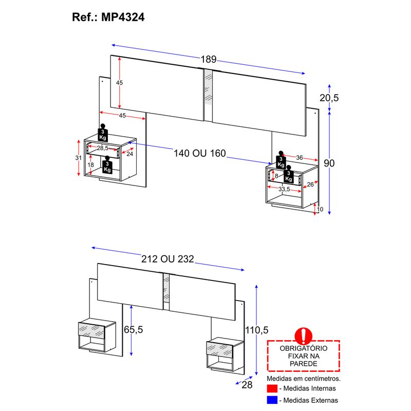 cabeceira-casal-queen-com-espelhos-e-2-mesas-de-cabeceira-232cm-multimoveis-mp4324-preto