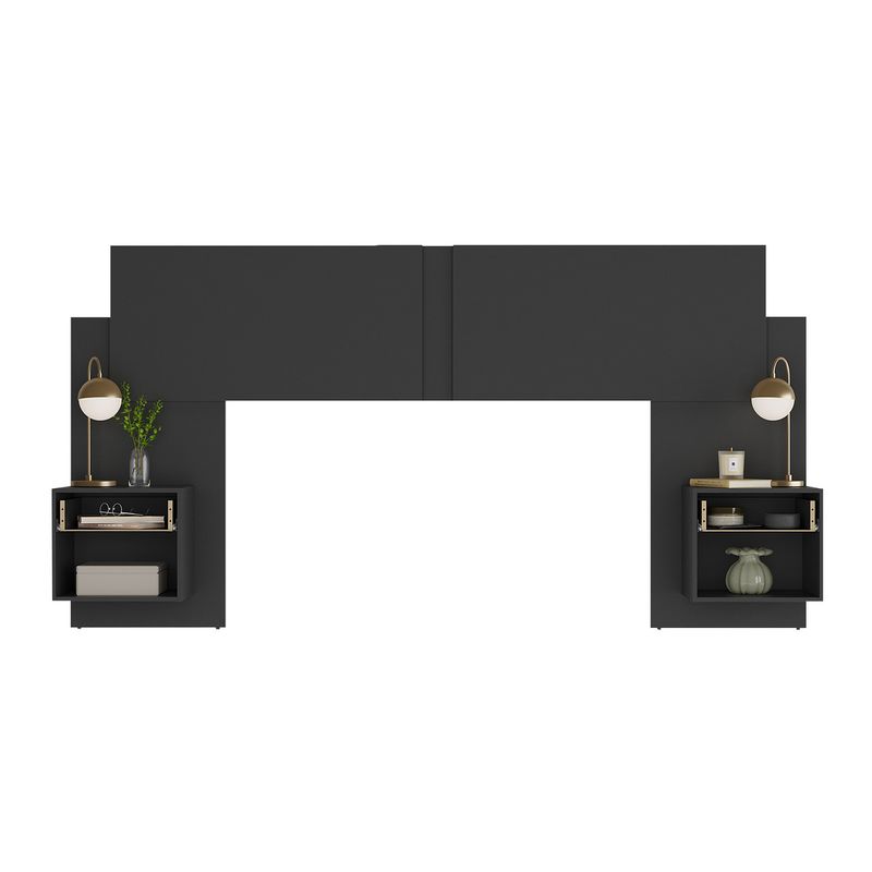 cabeceira-casal-queen-com-2-mesas-de-cabeceira-232cm-multimoveis-mp4325-preto