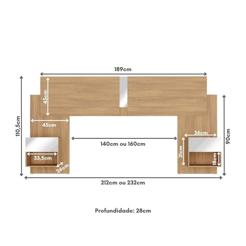 cabeceira-casal-queen-com-espelhos-e-2-mesas-de-cabeceira-232cm-multimoveis-mp4326-madeirado