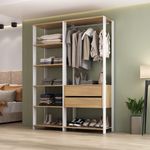 guarda-roupas-closet-modulado-135cm-2-pecas-com-2-gavetas-e-cabideiro-multimoveis-mp4320-branco-madeirado