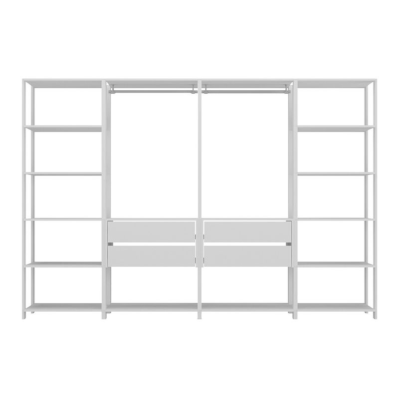 guarda-roupas-closet-modulado-270cm-4-pecas-com-4-gavetas-e-cabideiros-multimoveis-mp4321-branco