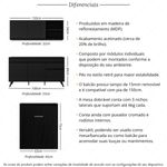armario-de-cozinha-aereo-com-balcao-para-pia-e-mesa-dobravel-multimoveis-mp2256-preto