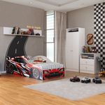 quarto-infantil-completo-com-cama-carro-para-colchao-88x188cm-multimoveis-mp4340-branco-vermelho