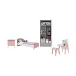 quarto-infantil-completo-para-colchao-78x188cm-com-penteadeira-docura-multimoveis-mp4341-branco-cinza-rosa