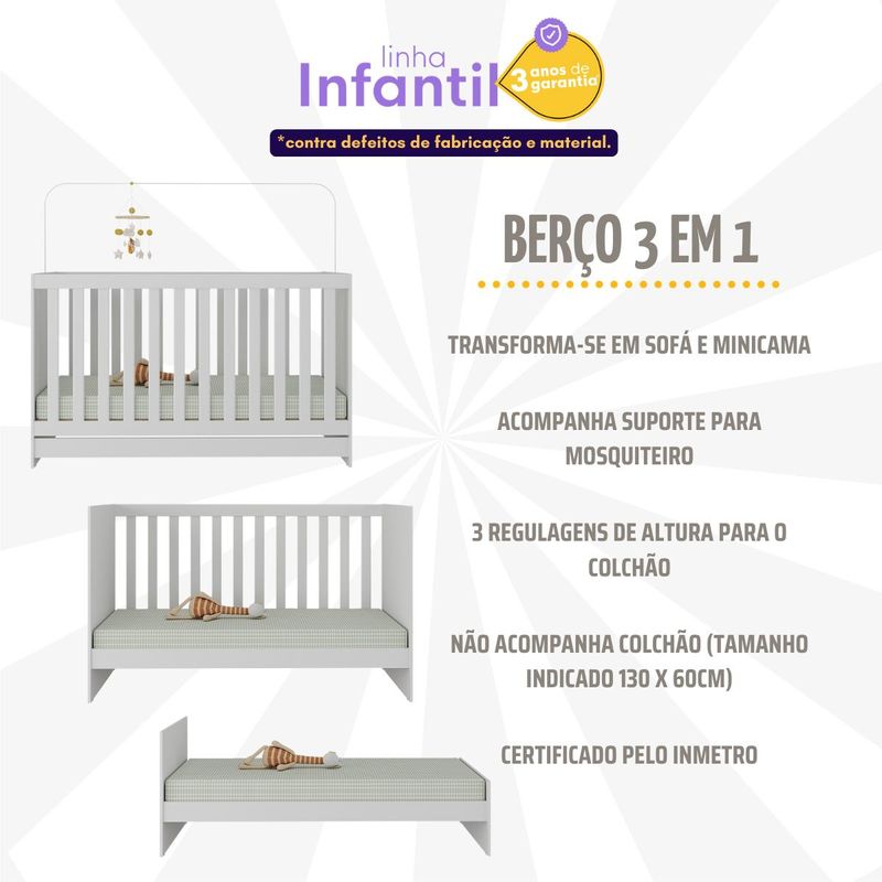 quarto-infantil-completo-com-berco-3-em-1-para-colchao-130x60cm-multimoveis-mp4344-branco-colorido