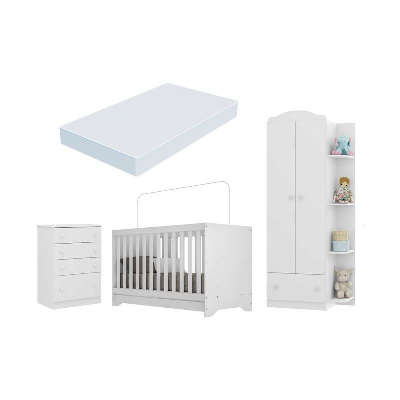 quarto-infantil-completo-com-berco-3-em-1-com-colchao-incluso-multimoveis-mp4354-branco-colorido