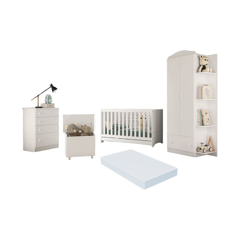 quarto-infantil-completo-com-berco-3-em-1-com-colchao-incluso-e-bau-multimoveis-mp4357-branco-colorido