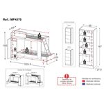 beliche-para-colchao-78x188cm-com-1-porta-e-sapateira-com-espelhos-multimoveis-mp4370-preto