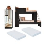 beliche-com-colchoes-inclusos-1-porta-e-sapateira-com-espelhos-multimoveis-mp4371-preto