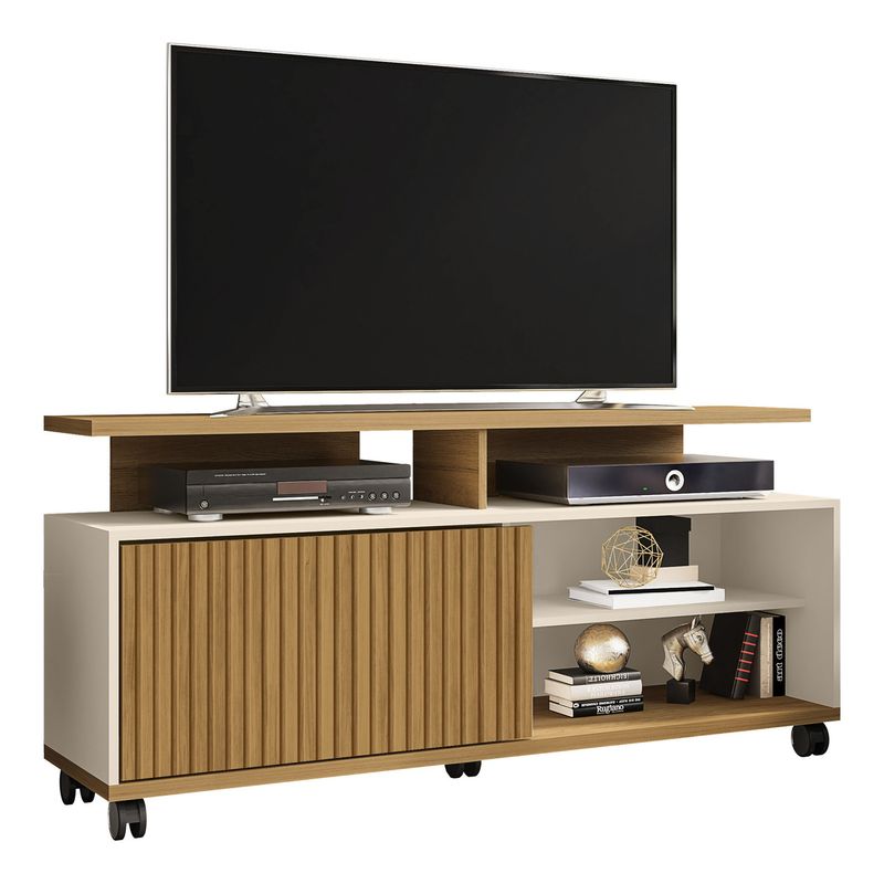 rack-para-tv-ate-55-polegadas-com-nichos-1-porta-e-rodizios-multimoveis-cr45295-cinamomo-off-white-ripado