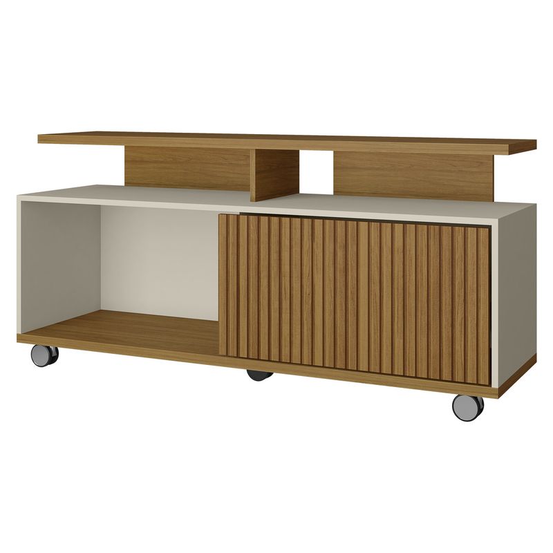 rack-para-tv-ate-55-polegadas-com-nichos-1-porta-e-rodizios-multimoveis-cr45295-cinamomo-off-white-ripado