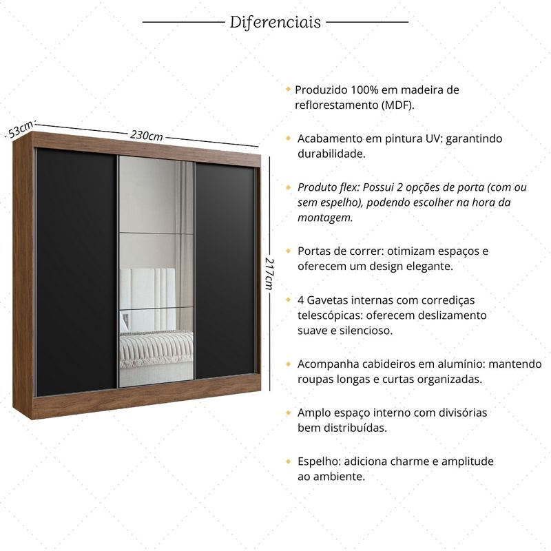 guarda-roupas-casal-com-espelhos-flex-multimoveis-cr35265-castanho-preto