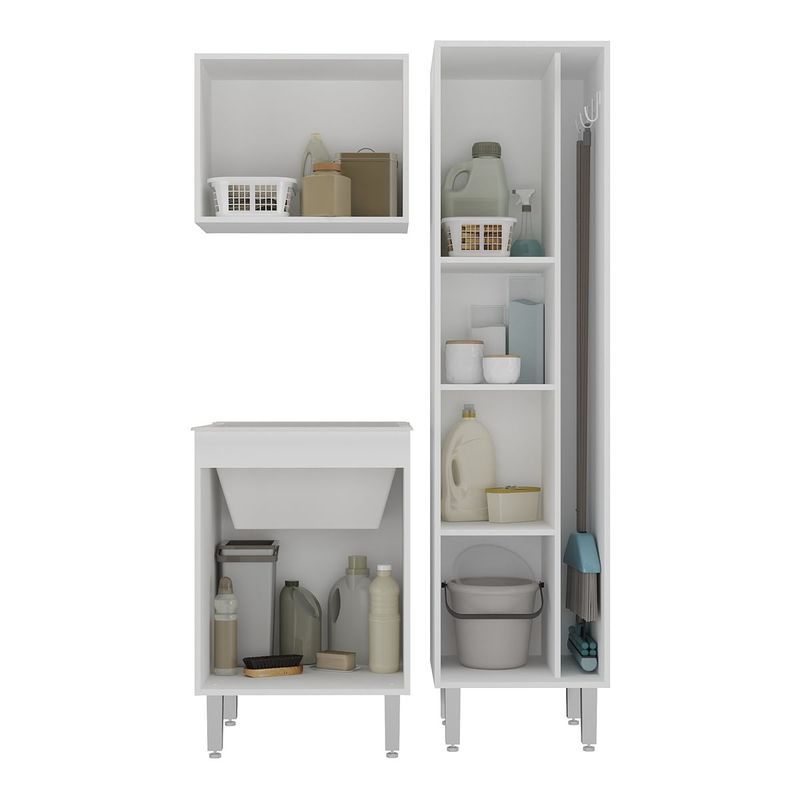 conjunto-armarios-de-lavanderia-com-gabinete-e-tanque-45l-multimoveis-cr30041-branco