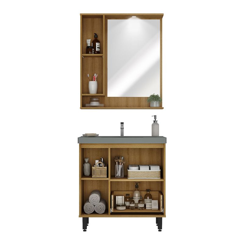 gabinete-de-banheiro-com-cuba-e-espelheira-com-led-80cm-multimoveis-cr10140-lamina-mel-grafite