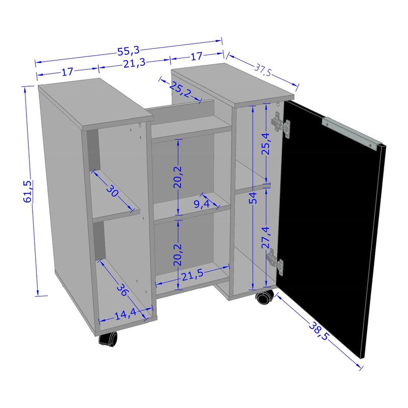 balcao-gabinete-de-banheiro-com-1-porta-e-rodizios-55-3cm-multimoveis-cr10129-branco