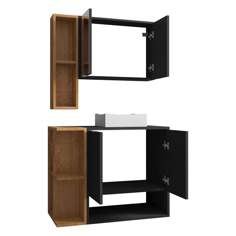gabinete-de-banheiro-suspenso-com-cuba-e-espelheira-70cm-multimoveis-cr10125-preto-fosco-naturalle