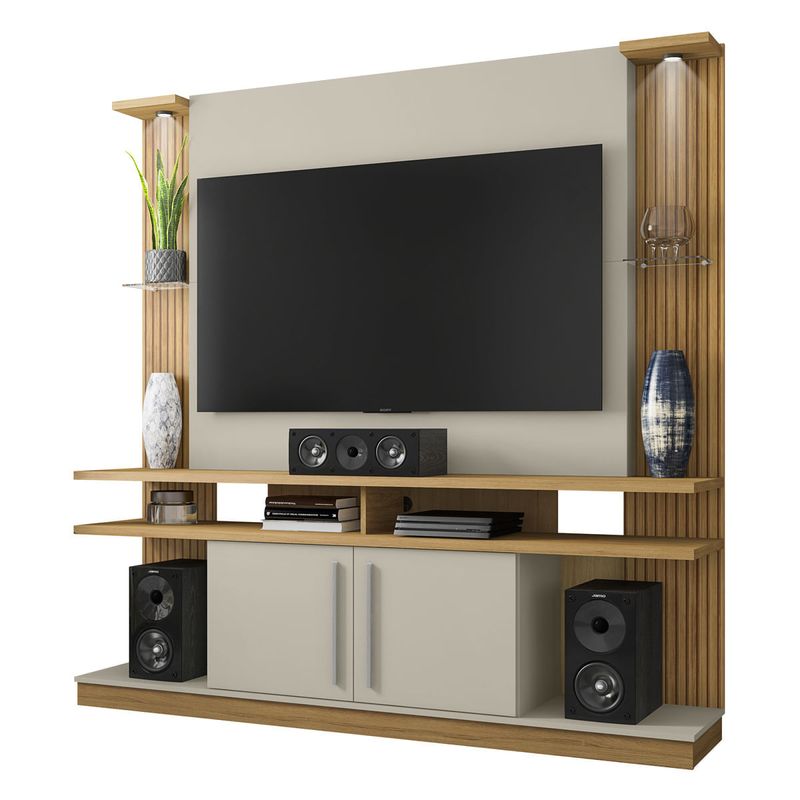 rack-com-painel-para-tv-ate-55-polegadas-com-vidros-2-leds-e-2-portas-multimoveis-cr45278-cinamomo-off-white-ripado