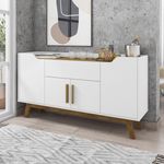 aparador-buffet-com-4-portas-e-1-gaveta-retro-136cm-multimoveis-cr50102-branco-cinamomo