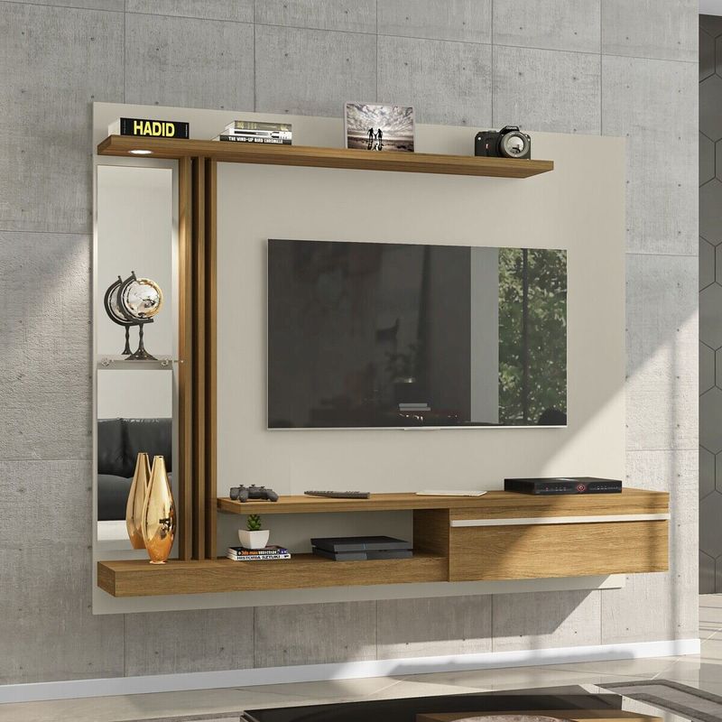 painel-para-tv-ate-55-polegadas-com-led-espelhos-vidro-e-1-porta-multimoveis-cr45284-off-white-cinamomo