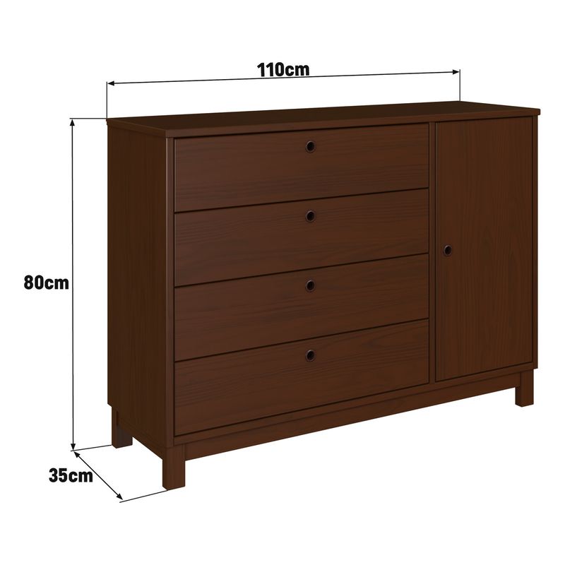 comoda-de-madeira-macica-com-1-porta-e-4-gavetas-110cm-multimoveis-cr35279-walnut