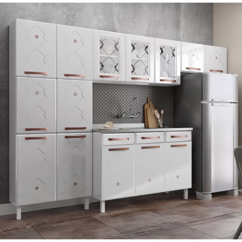 cozinha-completa-modulada-de-aco-4-pecas-com-vidros-e-gabinete-pia-multimoveis-cr20352-branco